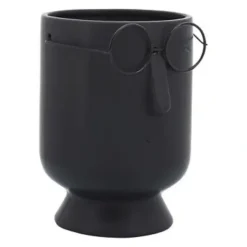 Best Sale 16717-01 W/ GLASSES VASE, BLACK - cozylivehome.com | we sell a wide range of comfortable household items Giftware