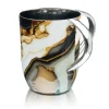 50885 WASHCUP ABSTRACT BLACK/GOLD - cozylivehome.com | we sell a wide range of comfortable household items^ Shop All