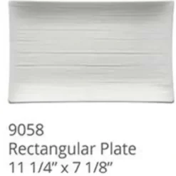 Outlet 9058 White Dove Melamine Rectangle plate 11-1/4" - cozylivehome.com | we sell a wide range of comfortable household items Giftware
