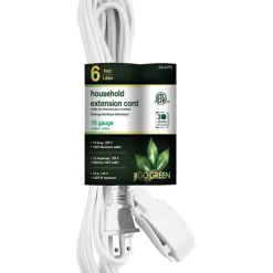6' White Extension Cord - cozylivehome.com | we sell a wide range of comfortable household items^ Shop All