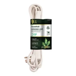 9' White Extension Cord - cozylivehome.com | we sell a wide range of comfortable household items^ Shop All