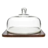 Online 35600 Wood W/ Marble Inlay Cake Dome - cozylivehome.com | we sell a wide range of comfortable household items Giftware
