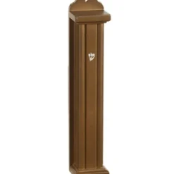 23252 Wooden Brown Mezuzah 25 Cm- Stripes - cozylivehome.com | we sell a wide range of comfortable household items^ Shop All