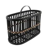 Hot 15889-02 WOVEN 14" OVAL BASKET, BLACK - cozylivehome.com | we sell a wide range of comfortable household items Giftware