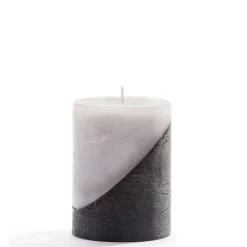 Online 097113 3x6 Rustic Pillar Cndl Blk/Gry - cozylivehome.com | we sell a wide range of comfortable household items Giftware
