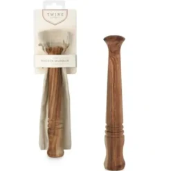 ACACIA WOOD MUDDLER W/ POUCH - cozylivehome.com | we sell a wide range of comfortable household items^ Shop All