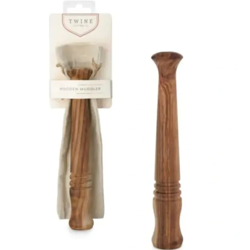 ACACIA WOOD MUDDLER W/ POUCH - cozylivehome.com | we sell a wide range of comfortable household items^ Shop All