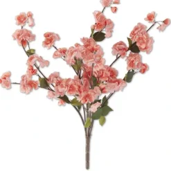 Shop 17790A-CO 25 Inch Coral Peach Blossom Bush - cozylivehome.com | we sell a wide range of comfortable household items Giftware