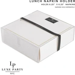 Acrylic Napkin Holder - Lunch 7.1X7.1X2.44 - cozylivehome.com | we sell a wide range of comfortable household items^ Shop All