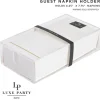Acrylic Napkin Holder -Guest 8.75x5x2.45 - cozylivehome.com | we sell a wide range of comfortable household items^ Shop All