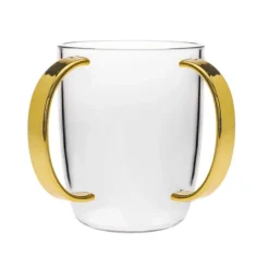 ACRYLIC WASH CUP Gold Handle - cozylivehome.com | we sell a wide range of comfortable household items^ Shop All