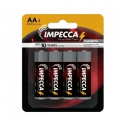 AE2IM-4B IMPECCA ALKALINE AA 4-PACK (LR6-4B) - cozylivehome.com | we sell a wide range of comfortable household items^ Shop All