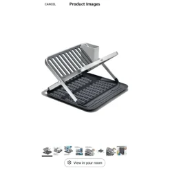 ALUMINUM FOLD FLAT DISH RACK - cozylivehome.com | we sell a wide range of comfortable household items^ Shop All