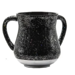 Aluminum Washing Cup 13 cm with Sparkling Stripes - Dark Gray - cozylivehome.com | we sell a wide range of comfortable household items^ Shop All