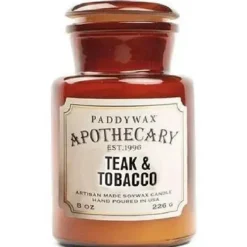 Apothecary Candle, Teak & Tobacco - cozylivehome.com | we sell a wide range of comfortable household items^ Shop All