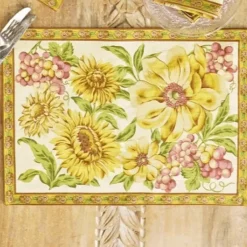 APRIL CORNELL PLACEMAT PRIMAVERA NAT - cozylivehome.com | we sell a wide range of comfortable household items^ Shop All