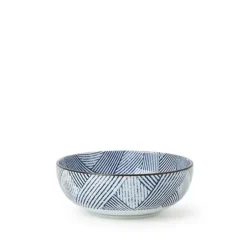 ASIAN BOWL AIZOME SHIMA 6" - cozylivehome.com | we sell a wide range of comfortable household items^ Shop All