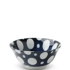 ASIAN BOWL WHITE DOTS 5.75" - cozylivehome.com | we sell a wide range of comfortable household items^ Shop All