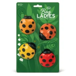 Bag Ladies - Ladybug Bag Clips - Set of 4 - cozylivehome.com | we sell a wide range of comfortable household items^ Shop All