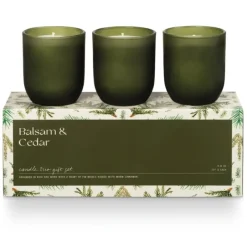 Balsam & Cedar Candle Trio Gift Set - cozylivehome.com | we sell a wide range of comfortable household items^ Shop All