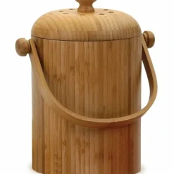 Bamboo Compost Pail 3Qt. - cozylivehome.com | we sell a wide range of comfortable household items^ Shop All
