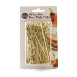Best Sale BAMBOO KNOT PICKS, 50 PCS - cozylivehome.com | we sell a wide range of comfortable household items Housewares