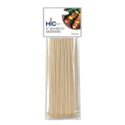 BAMBOO SKEWERS 8" 100 CT - cozylivehome.com | we sell a wide range of comfortable household items^ Shop All