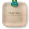 BAMBOO SQUARE PLATES 11" - cozylivehome.com | we sell a wide range of comfortable household items^ Shop All
