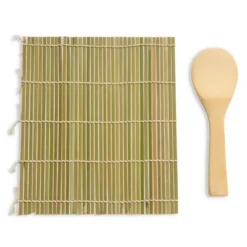 BAMBOO SUSHI MAT W/PADDLE - cozylivehome.com | we sell a wide range of comfortable household items^ Shop All