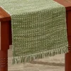BASKETWEAVE TABLE RUNNER EVERGREEN 13" X 36" - cozylivehome.com | we sell a wide range of comfortable household items^ Shop All