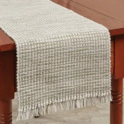 BASKETWEAVE TABLE RUNNER 13" X 54" MEADOW - cozylivehome.com | we sell a wide range of comfortable household items^ Shop All