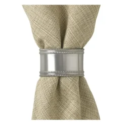 BEADED NAPKIN RING PEWTER - cozylivehome.com | we sell a wide range of comfortable household items^ Shop All