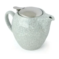 Bee House Round Ceramic Teapot, Crackle Blue - cozylivehome.com | we sell a wide range of comfortable household items^ Shop All
