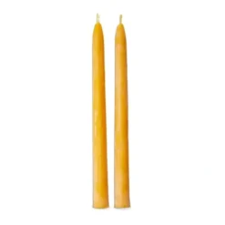 Beeswax 10" Dipped Tapers Set 2 - cozylivehome.com | we sell a wide range of comfortable household items^ Shop All