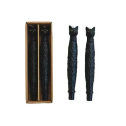 Black Cat Shaped Taper Candles Set - cozylivehome.com | we sell a wide range of comfortable household items^ Shop All