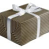 Store Black Gold Stripe Gift Wrap - Roll - cozylivehome.com | we sell a wide range of comfortable household items Giftware