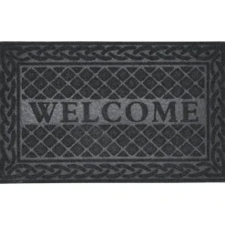 Black Lattice Coir Doormat 18" x 30" - cozylivehome.com | we sell a wide range of comfortable household items^ Shop All