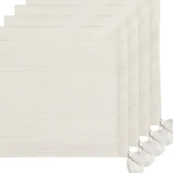 Blanca White Woven Napkins Set/4 - cozylivehome.com | we sell a wide range of comfortable household items^ Shop All