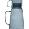Blue Glass Carafe w/ Mug Set - cozylivehome.com | we sell a wide range of comfortable household items^ Shop All