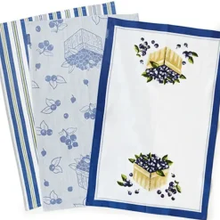 BLUEBERRY TEA TOWELS ASST - cozylivehome.com | we sell a wide range of comfortable household items^ Shop All