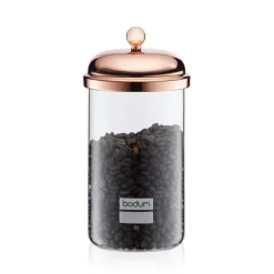 BODUM STORAGE JAR 34 OZ COPP - cozylivehome.com | we sell a wide range of comfortable household items^ Shop All