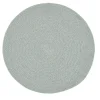 BRAIDED ROUND ESSEX PLACEMAT 15" BLUE MIST - cozylivehome.com | we sell a wide range of comfortable household items^ Shop All