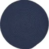 BRAIDED ROUND ESSEX PLACEMAT 15" BLUE - cozylivehome.com | we sell a wide range of comfortable household items^ Shop All