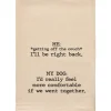 BRB FUNNY NATURAL TOWEL - cozylivehome.com | we sell a wide range of comfortable household items^ Shop All