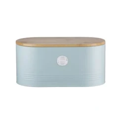 BREAD BIN BAMBOO LID BLUE - cozylivehome.com | we sell a wide range of comfortable household items^ Shop All
