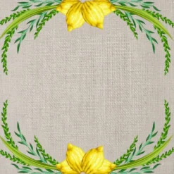 Burlap Lulav Wreath Charger - cozylivehome.com | we sell a wide range of comfortable household items^ Shop All