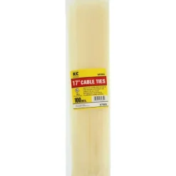 CABLE TIES 17" WHITE 100/PK - cozylivehome.com | we sell a wide range of comfortable household items^ Shop All