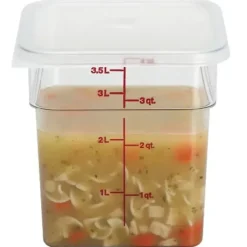 CAMBRO SQUARE 4QT W/LID - cozylivehome.com | we sell a wide range of comfortable household items^ Shop All