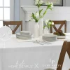 Capri 70x90 Waterproof Tablecloth - White - cozylivehome.com | we sell a wide range of comfortable household items^ Shop All