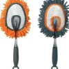 Casabella MF Chenille Mini Duster -Graphite, Orange Asst. - cozylivehome.com | we sell a wide range of comfortable household items^ Shop All